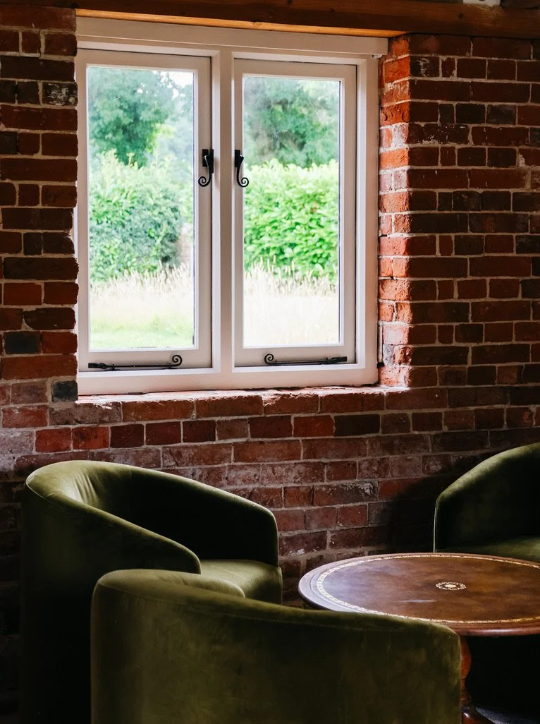 Games barn kitchenette with modern amenities